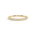 14 Karat Alliancering 0,25 ct.