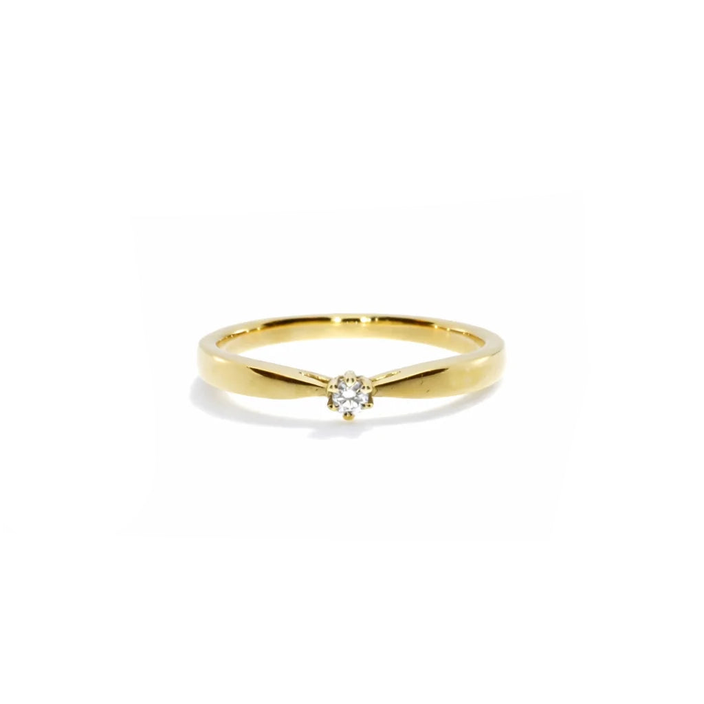 14 Karat Estelle Ring 0,05 ct.