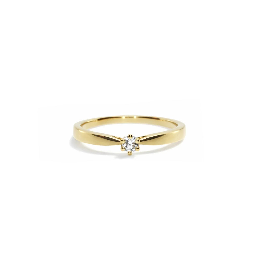 14 Karat Estelle Ring 0,10 ct.