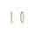 14 Karat Brillant Creoler 0,15 ct.