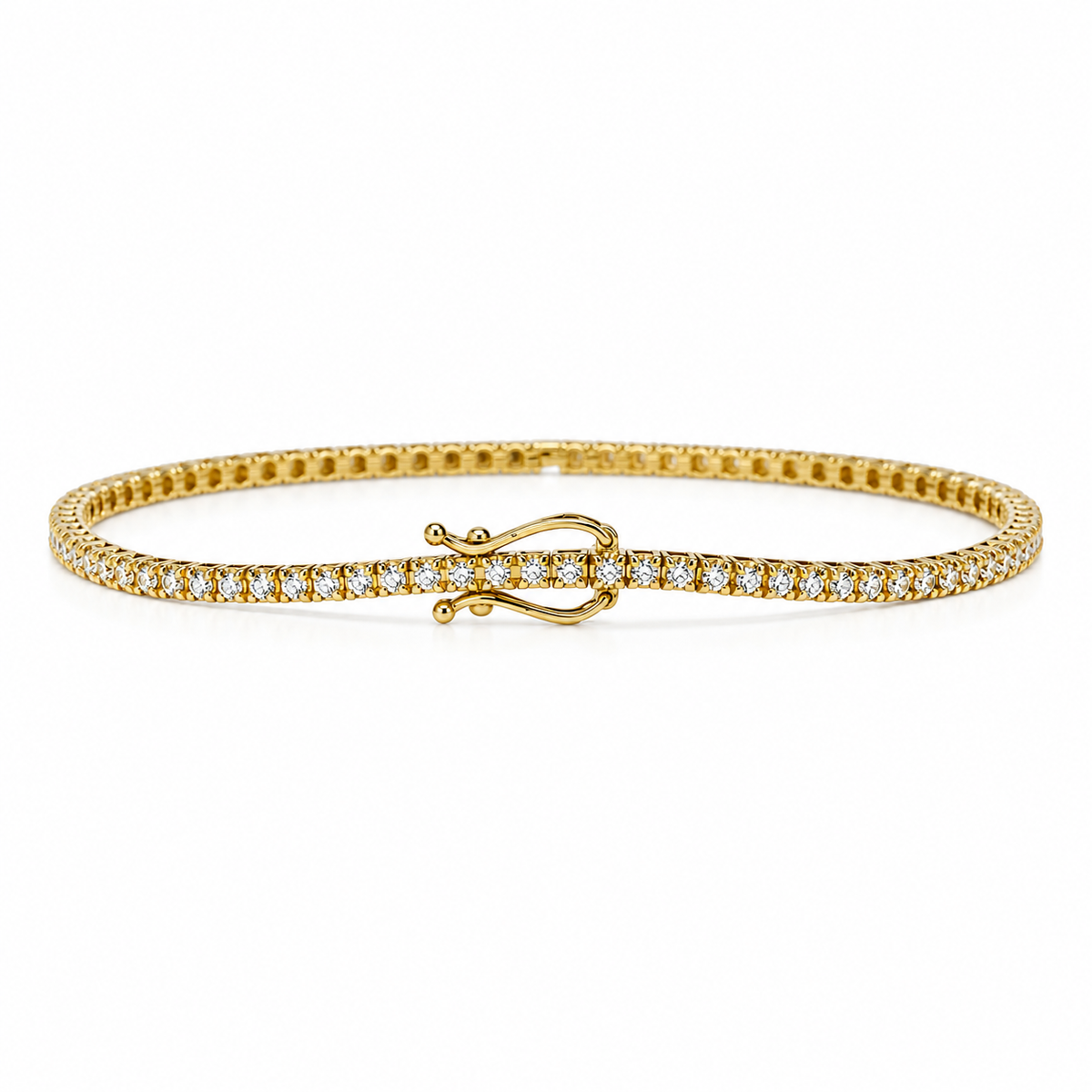 14 Karat Tennisarmbånd 0,50 ct.