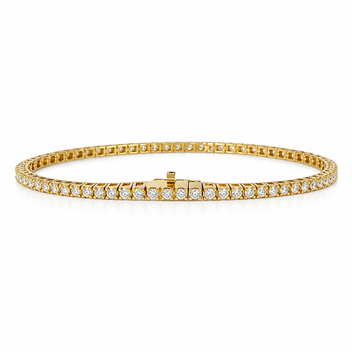 14 Karat Tennisarmbånd 1,5 ct.