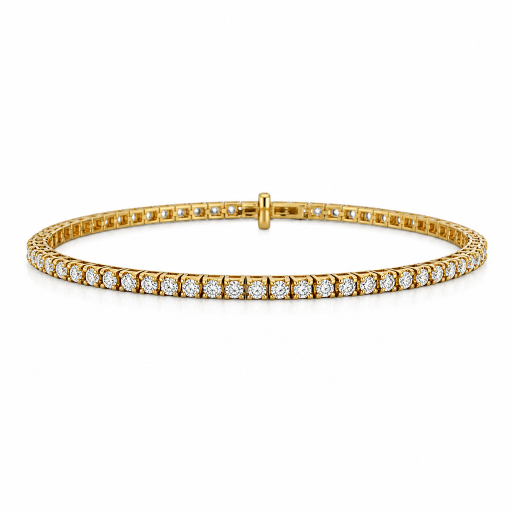 14 Karat Tennisarmbånd 2,0 ct.