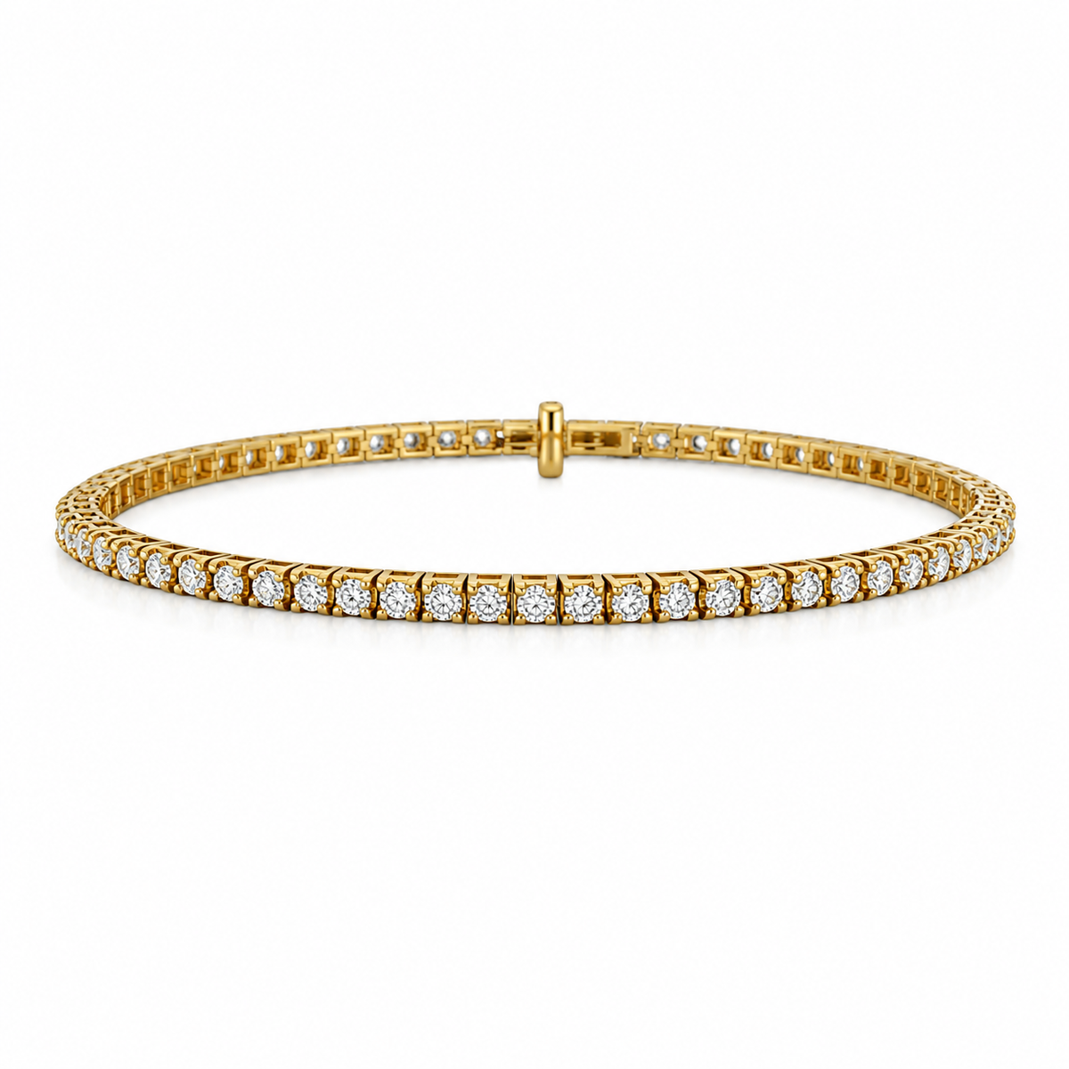14 Karat Tennisarmbånd 2,0 ct.