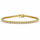 14 Karat Tennisarmbånd 1,00 ct.