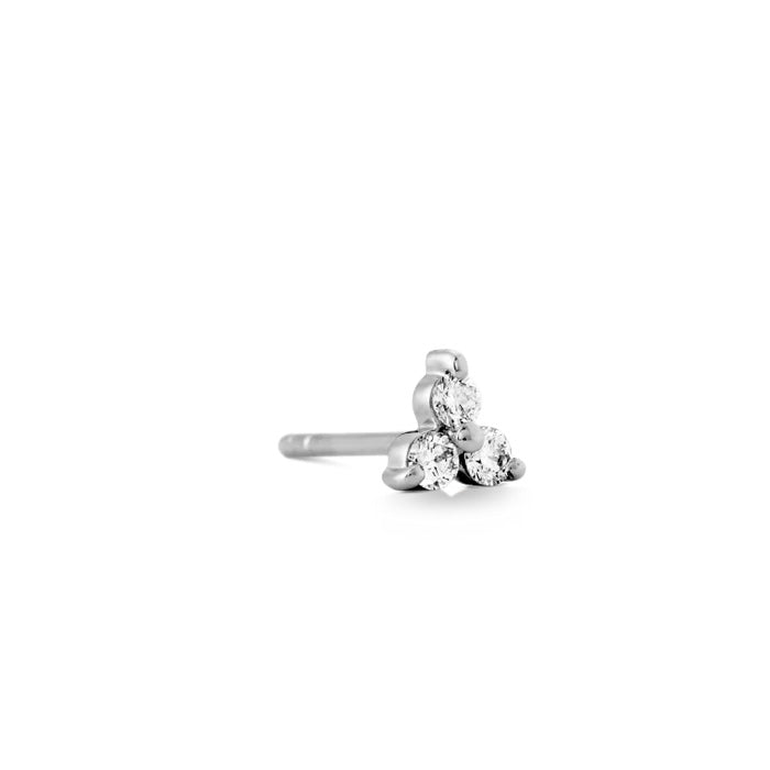 Fryd Diamant ørestik S - 18kt Hvidguld