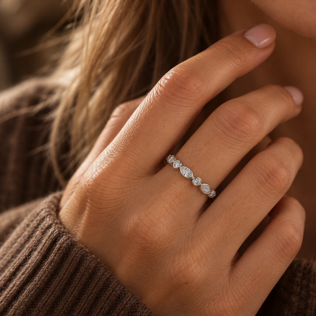 Evighedsglans – Ring i sølv