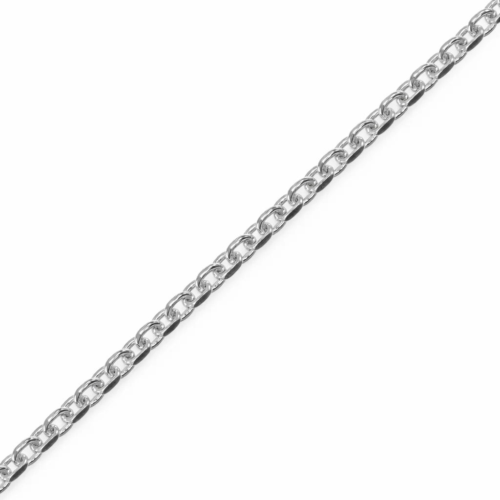 Sølv Anker Facet Armbånd 3,5mm