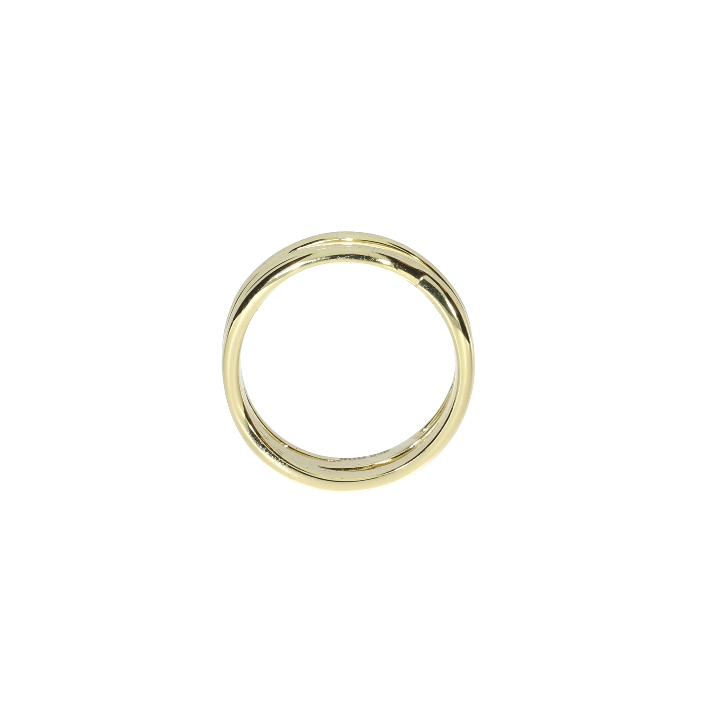 Forgyldt Twist Ring