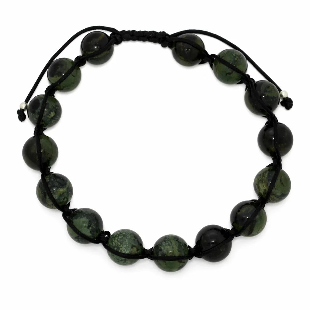 Flettet Armbånd med Kambaba 10mm