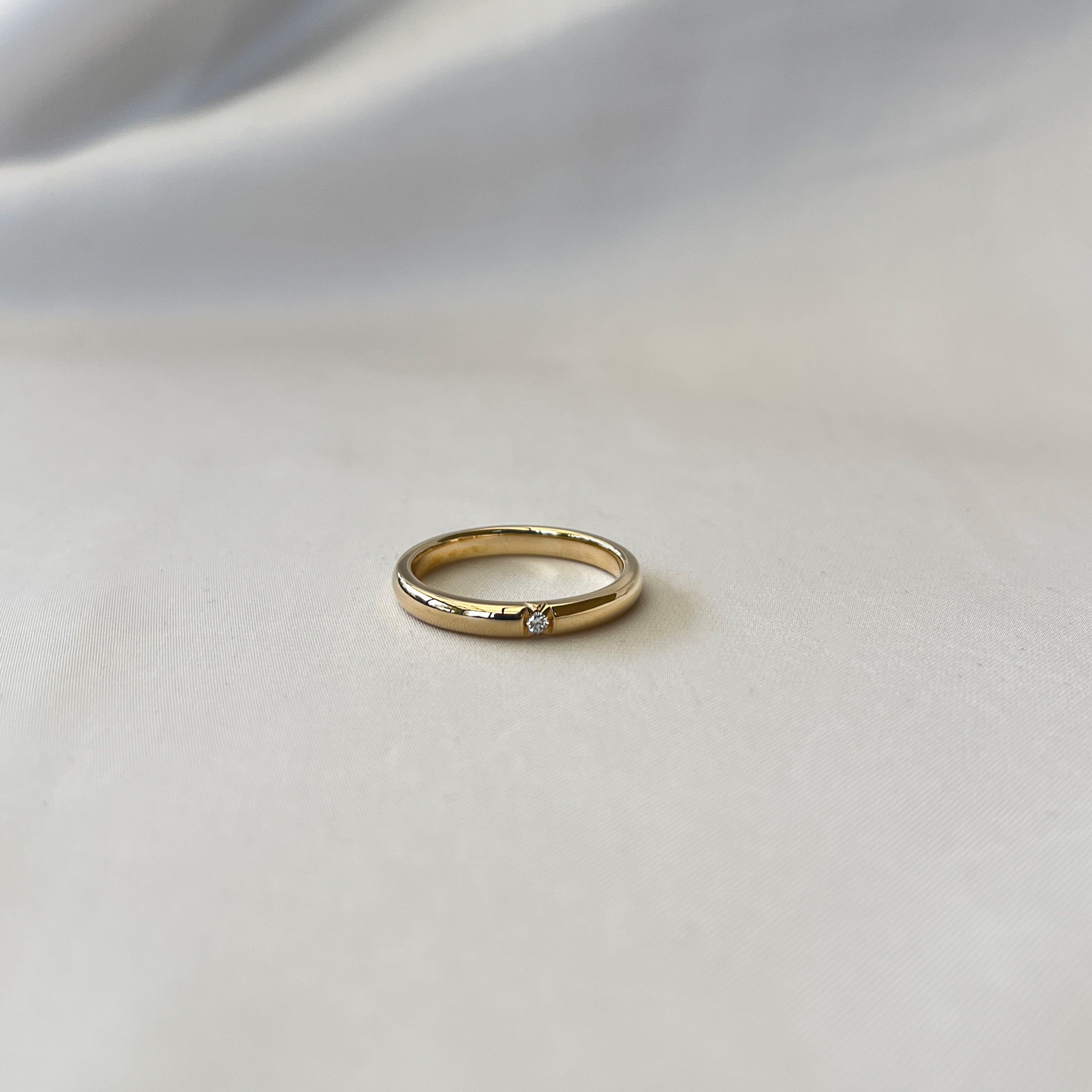 14 Karat Gloria Ring 0,03 ct.