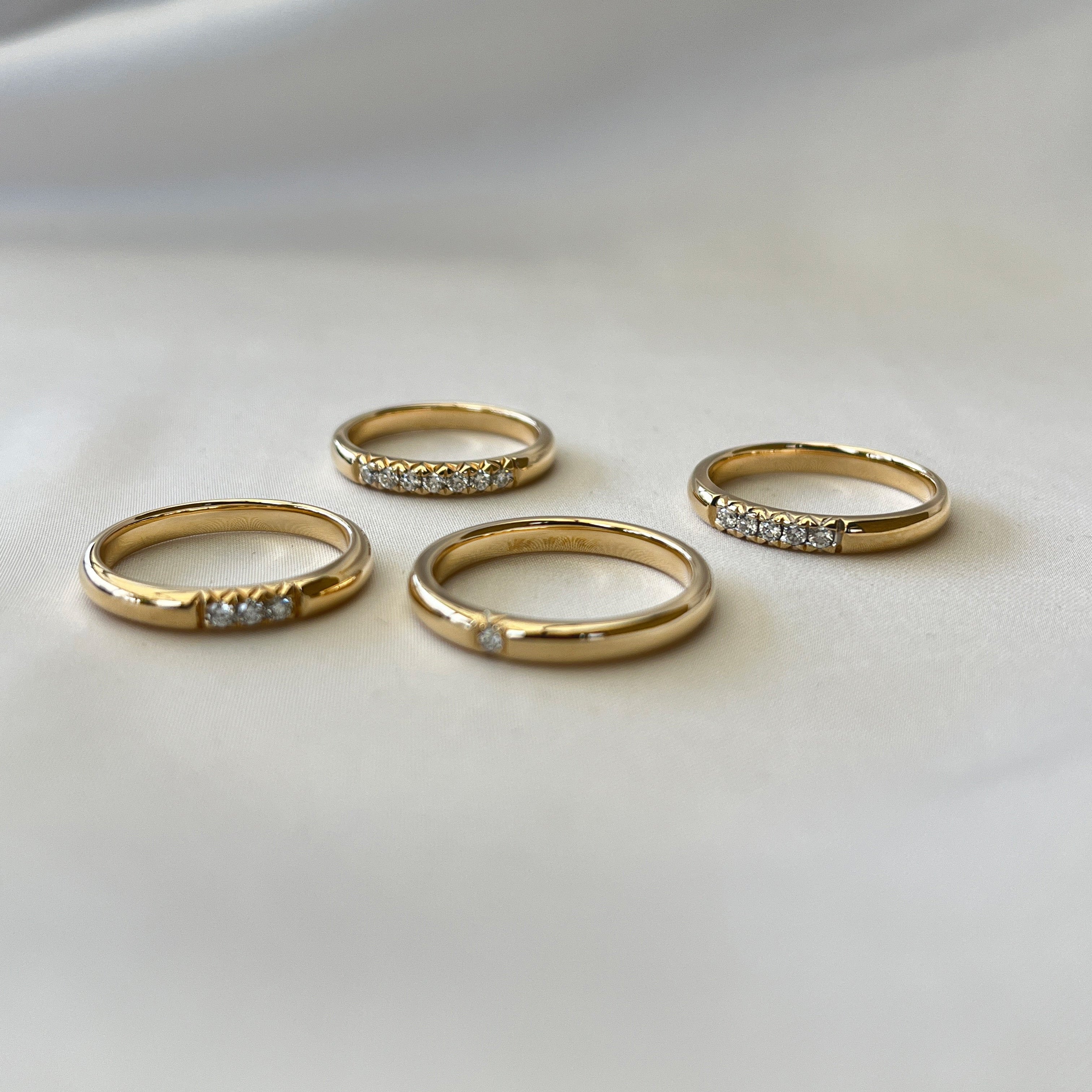 14 Karat Gloria Ring 0,21 ct.