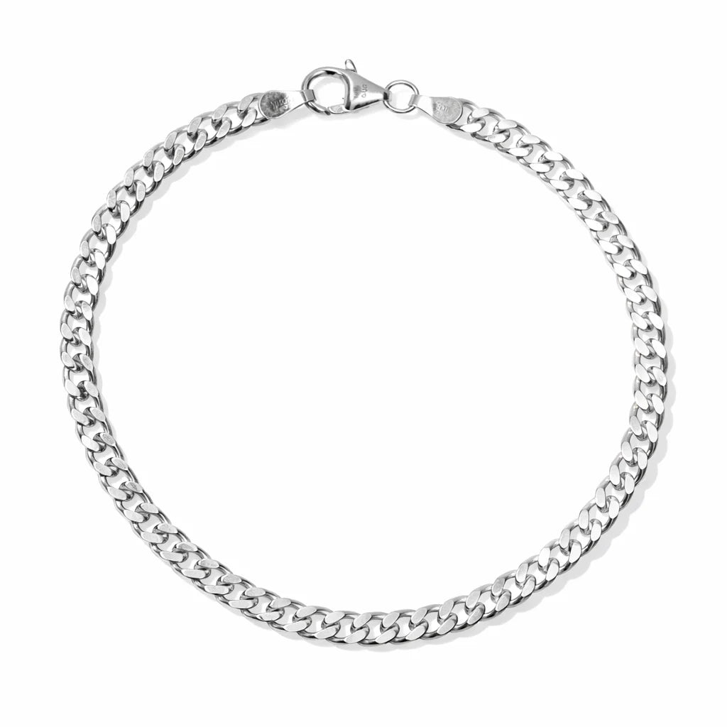 Sølv Panser Armbånd
