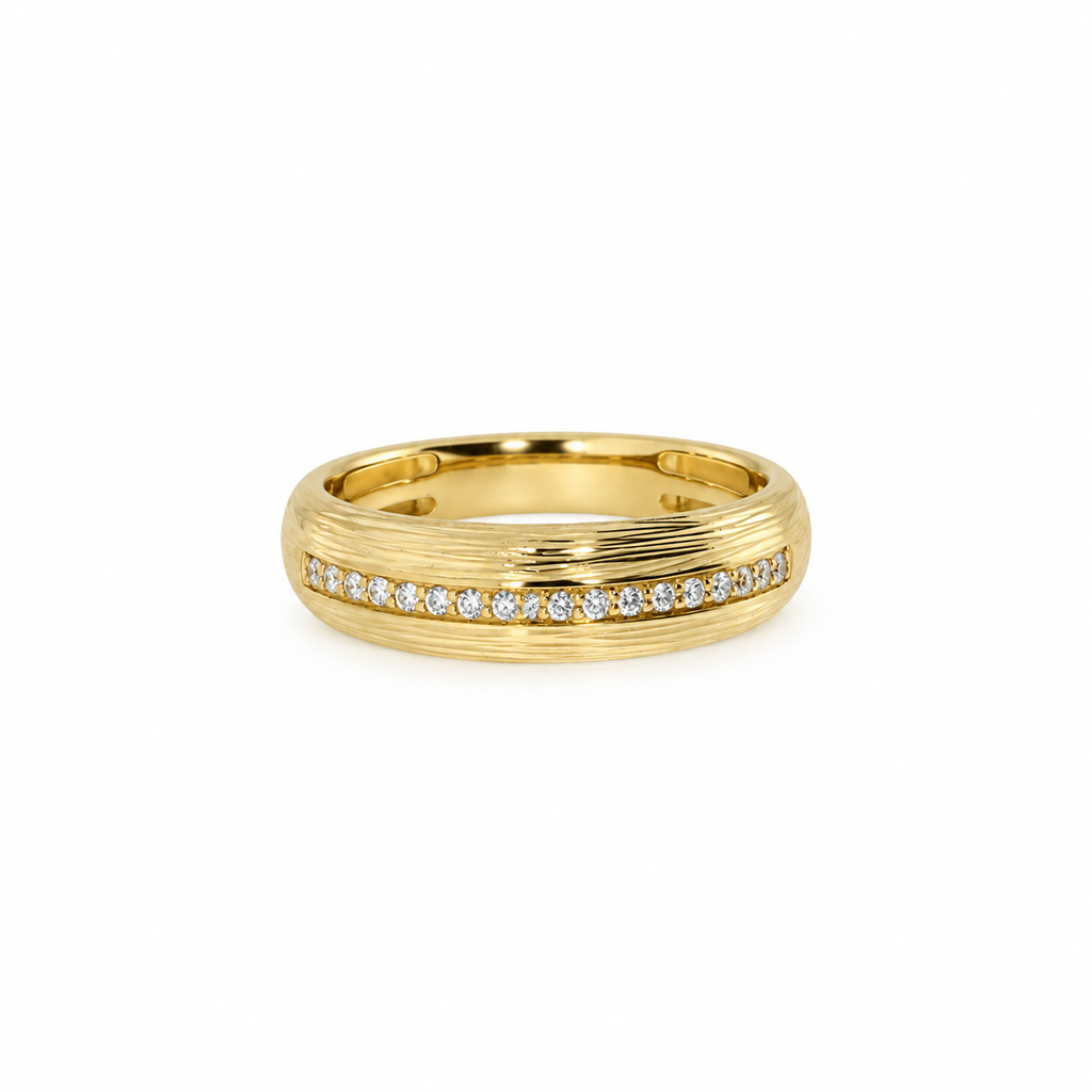 Victoria – Elegant diamantring i 14 karat guld med 0,126 ct. W/SI