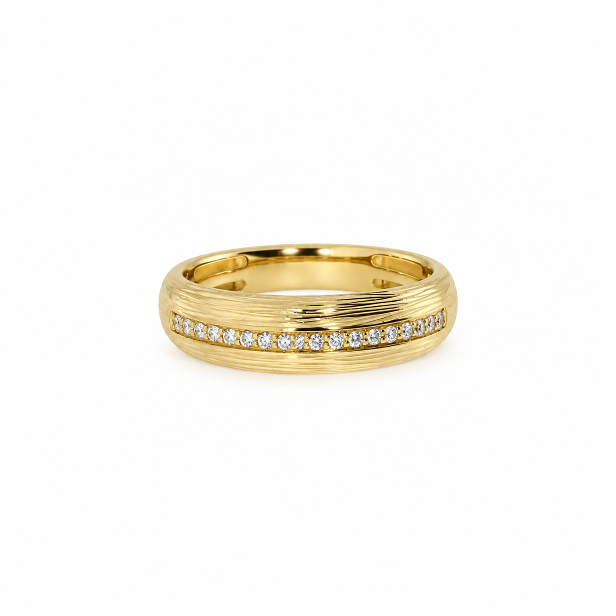 Victoria – Elegant diamantring i 14 karat guld med 0,126 ct. W/SI