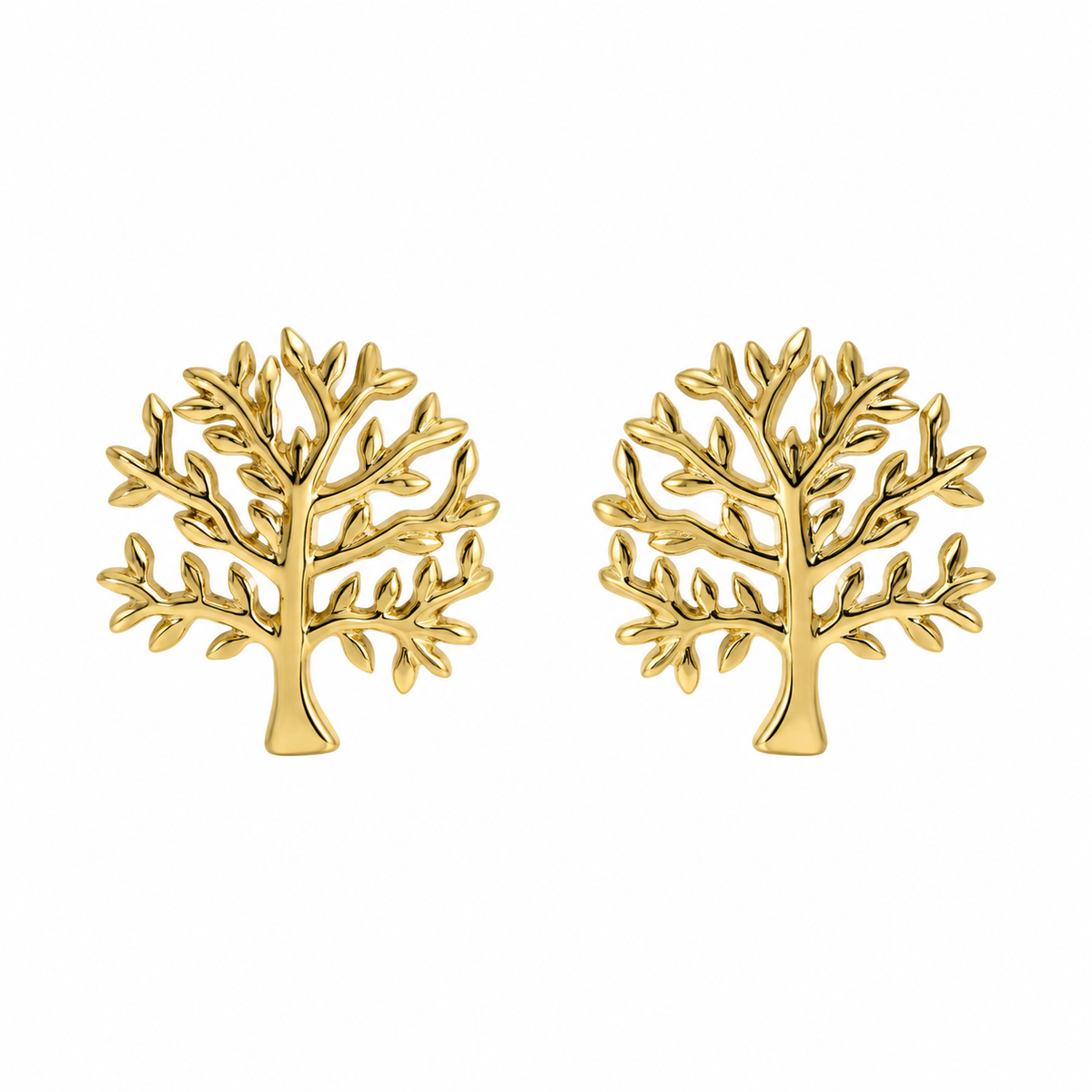 Tree of Life – Forgyldte ørestikker