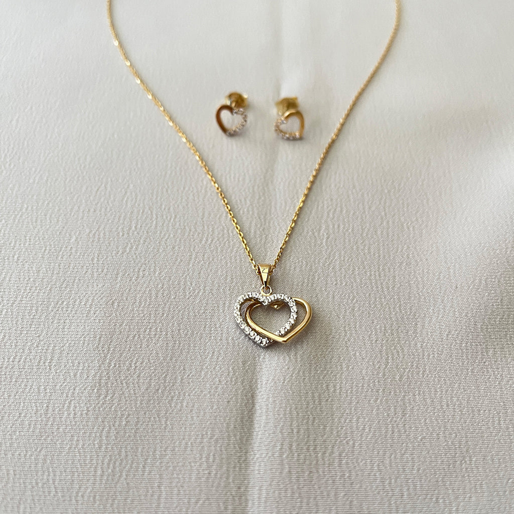 9 Karat Hjerte Vedhæng