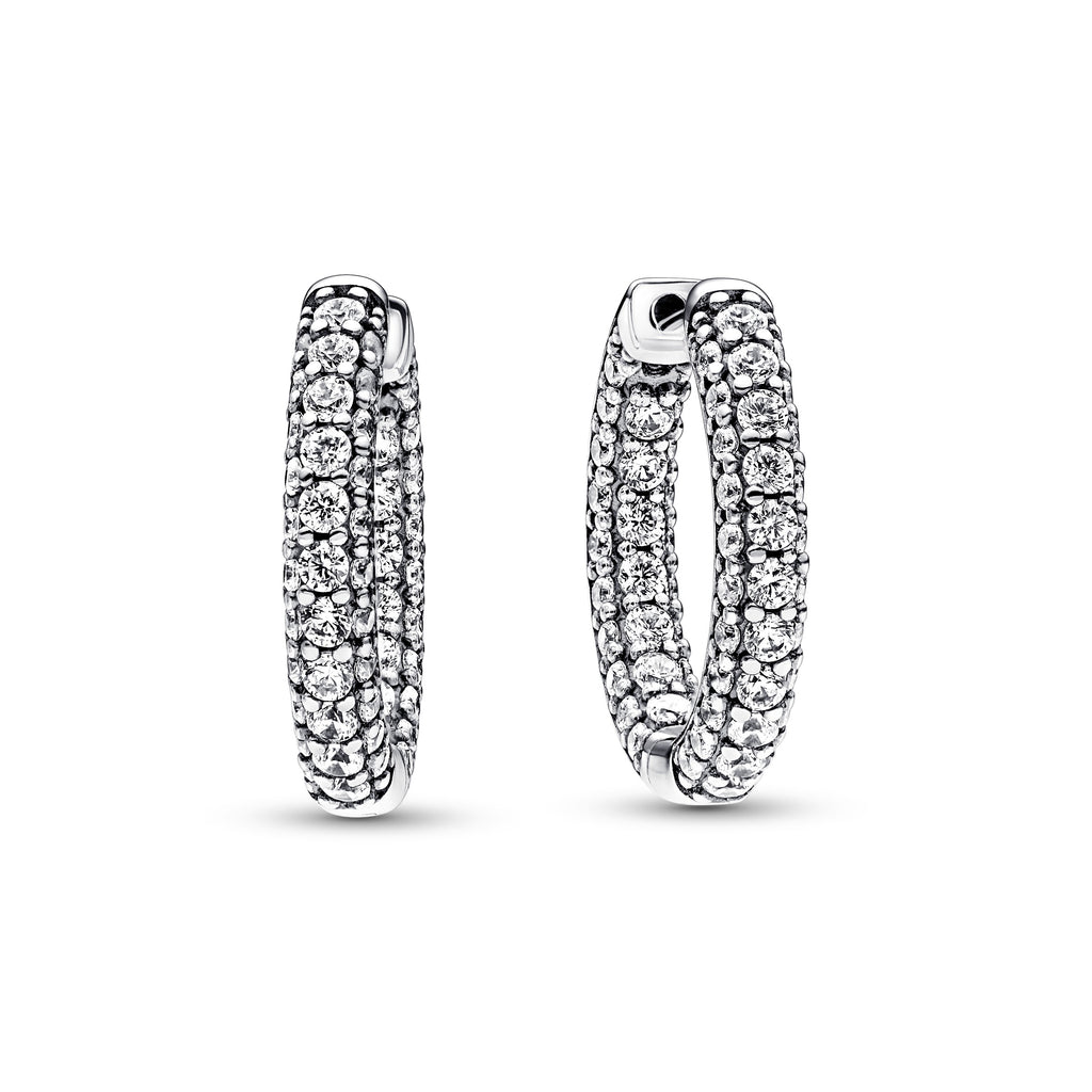 Pandora Timeless Pavé Enkeltrække Creoler