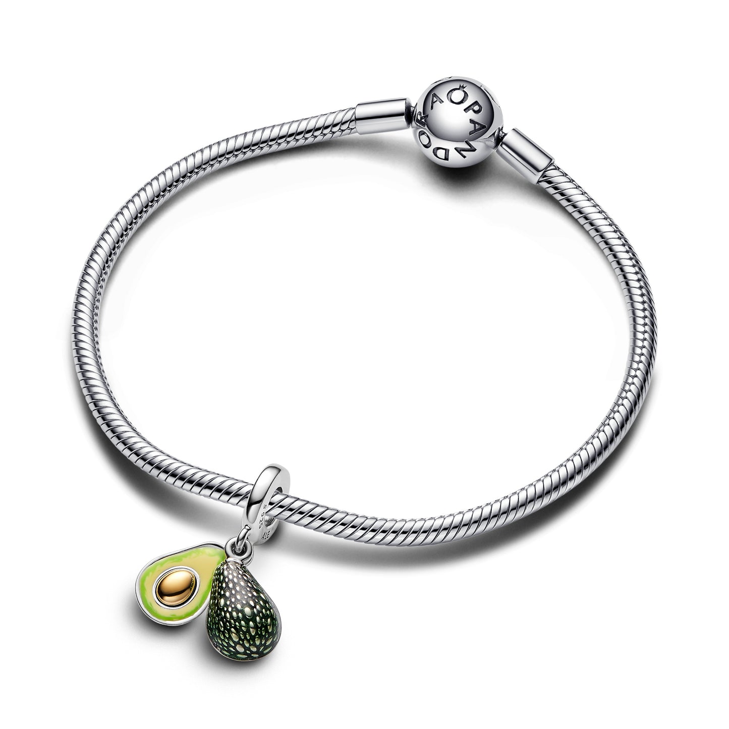 Avocado Charm Med Dobbelt Vedhæng