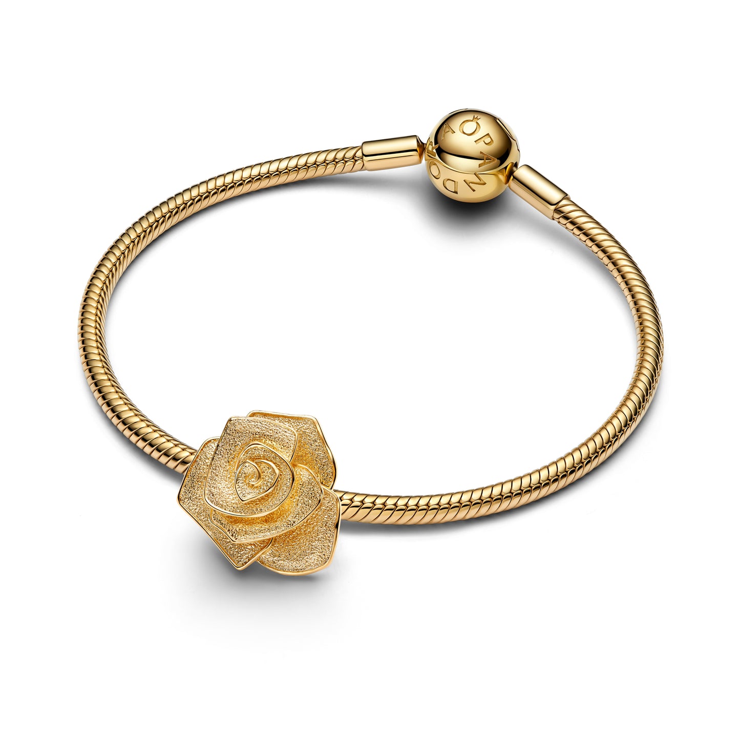 Rose i Blomst Oversized Charm