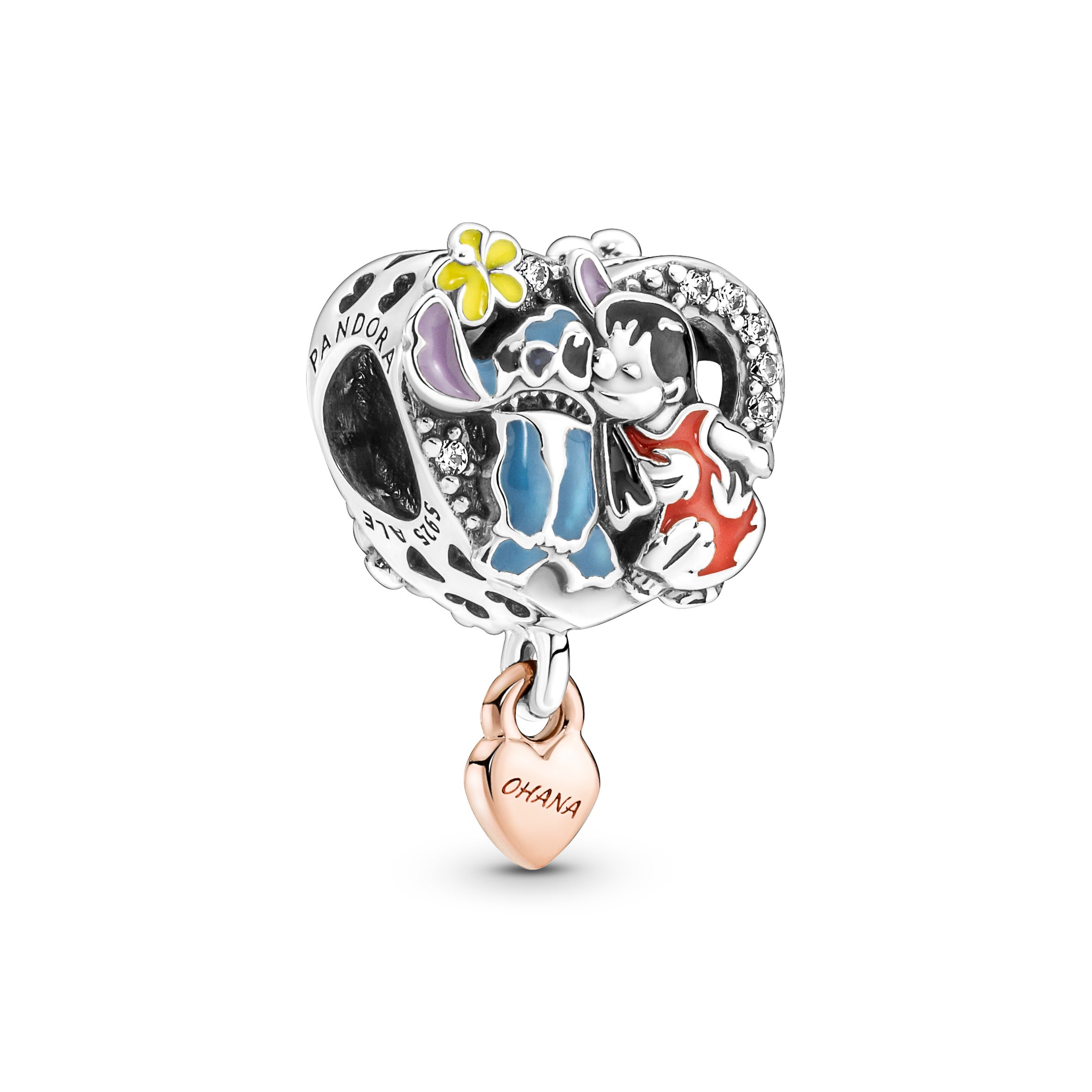 Disney Ohana Lilo & Stitch-inspireret Charm
