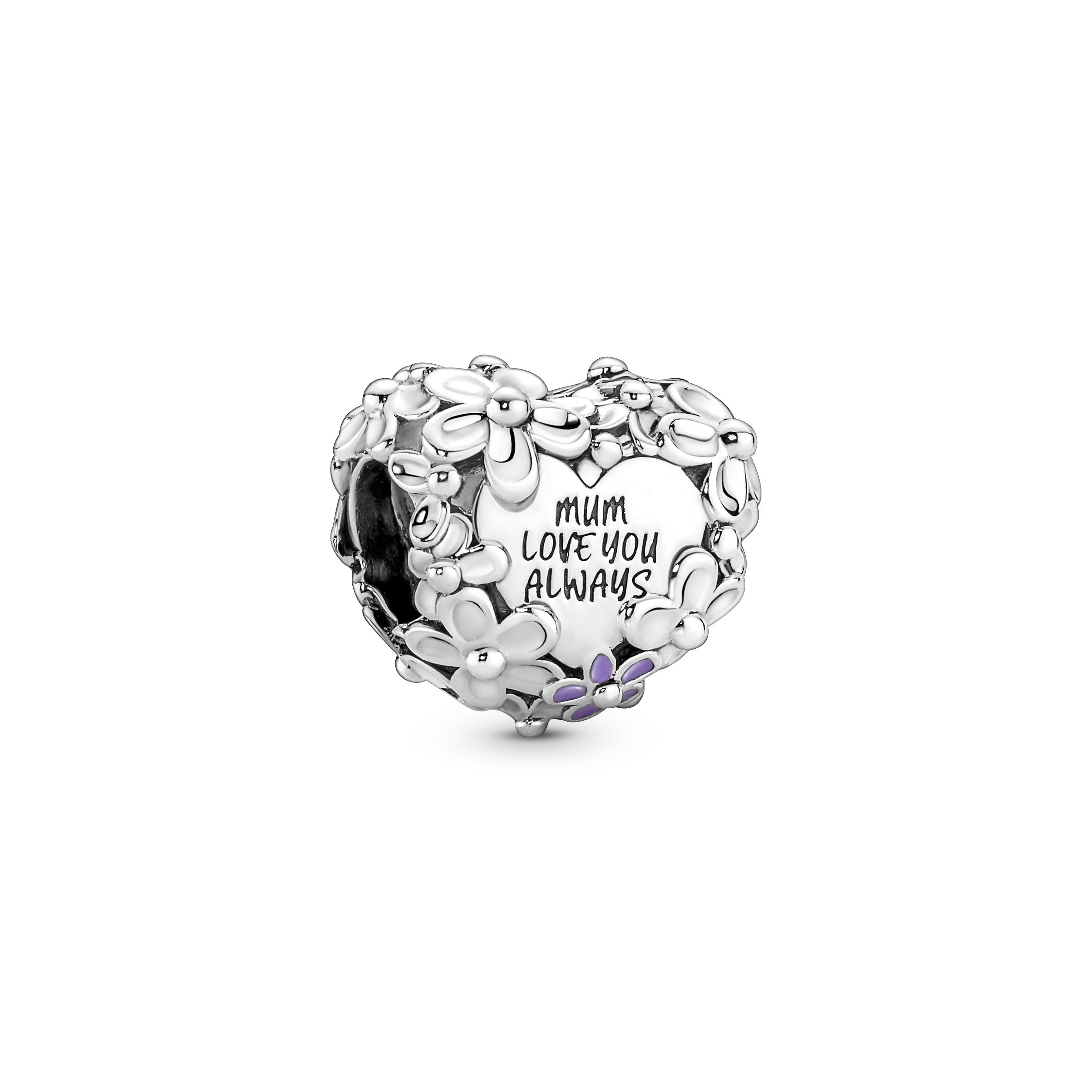 Mor Marguerit Hjerte Charm