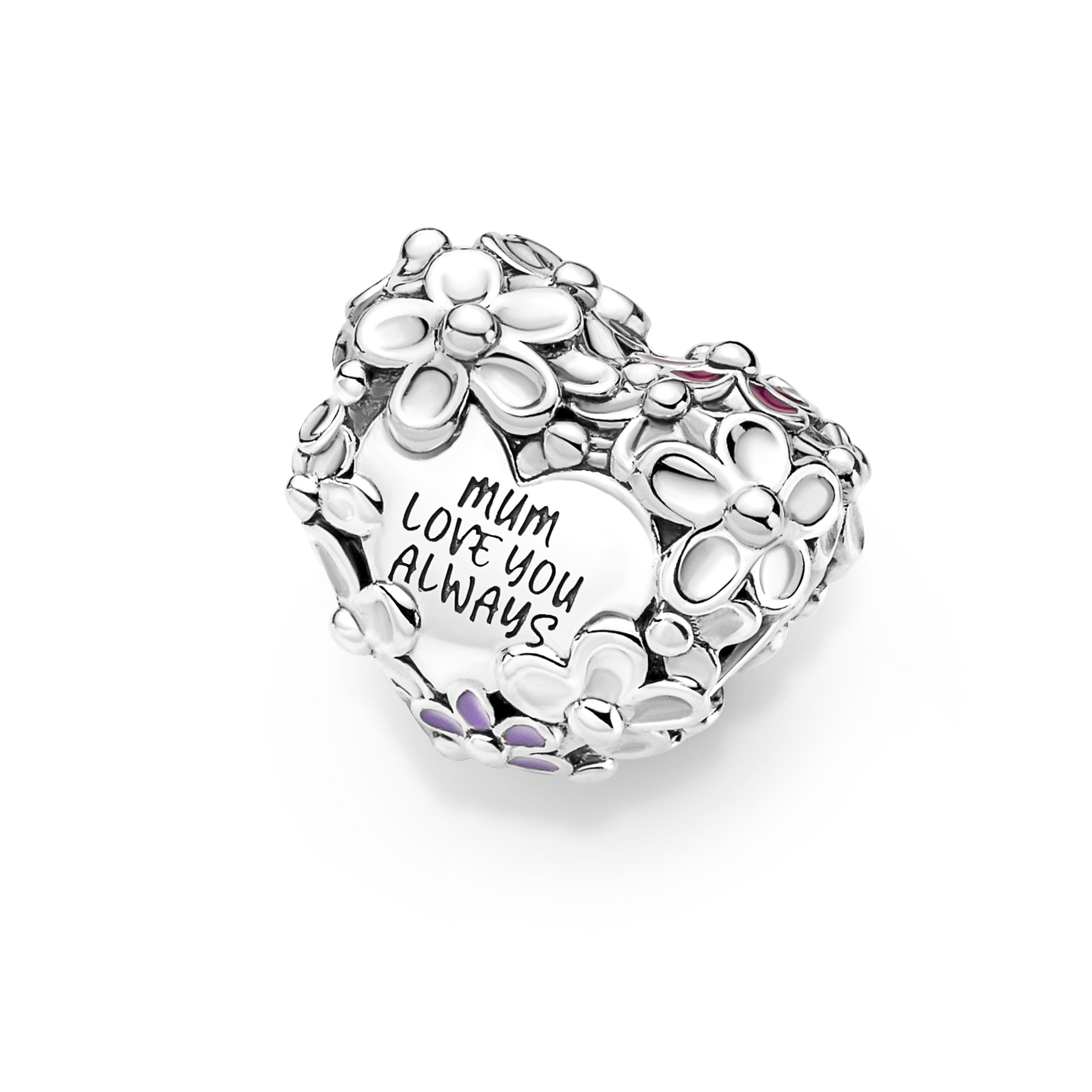 Mor Marguerit Hjerte Charm