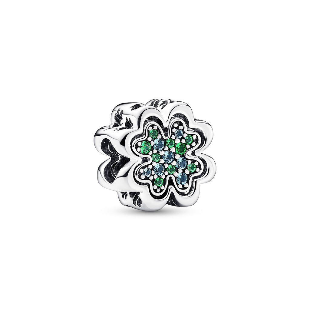 Splittable Four Leaf Clover Charm