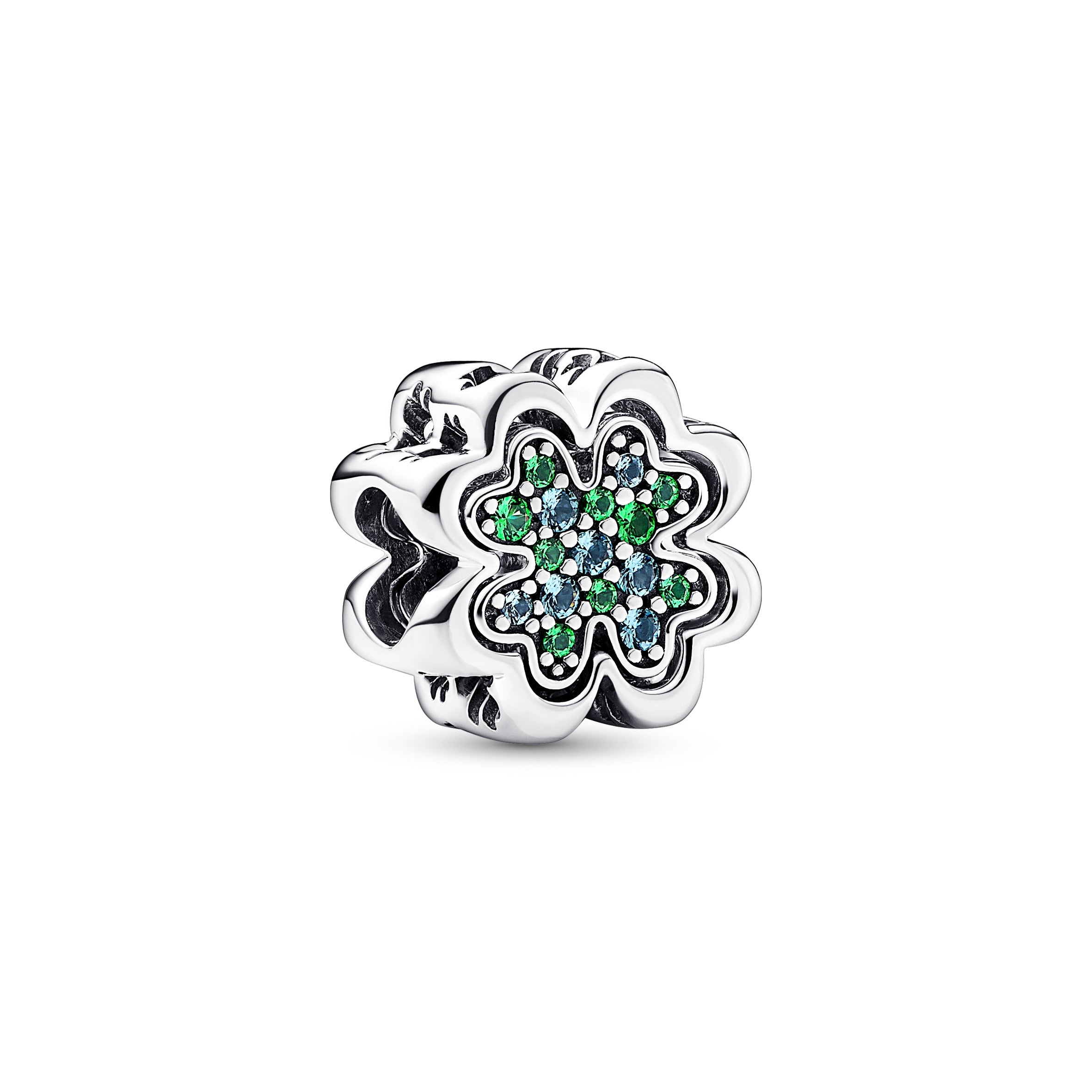 Splittable Four Leaf Clover Charm