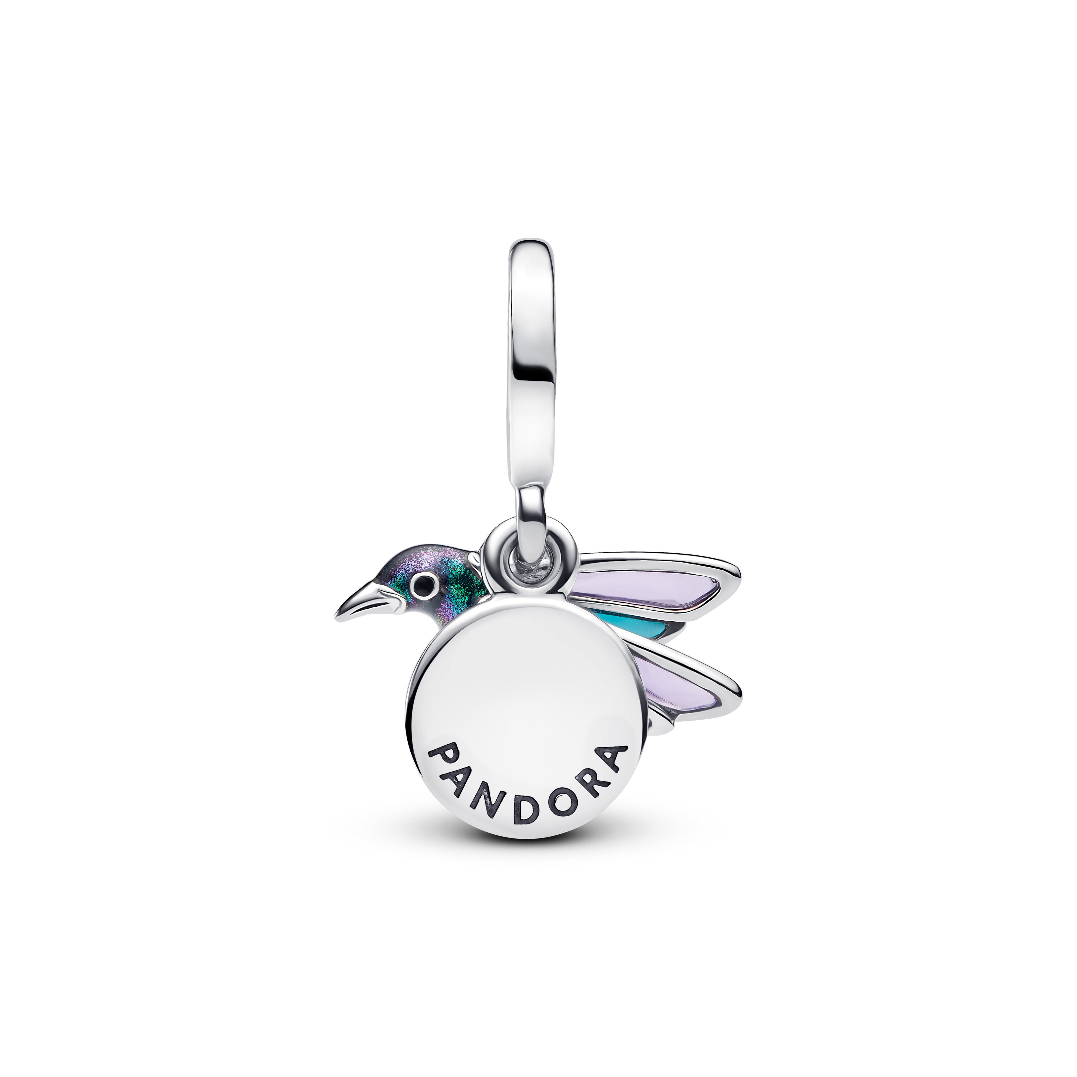 Kolibri Charm med dobbeltvedhæng