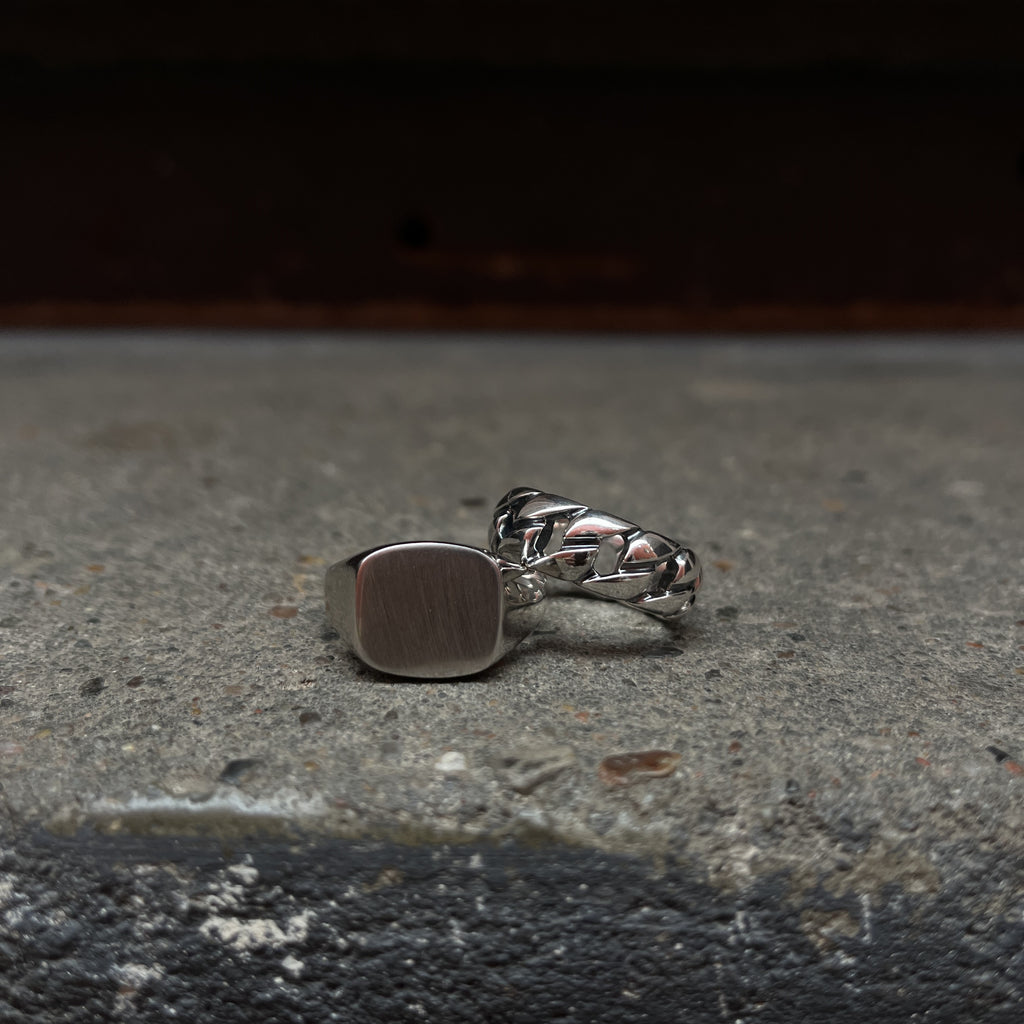 Sølv Markant Ring