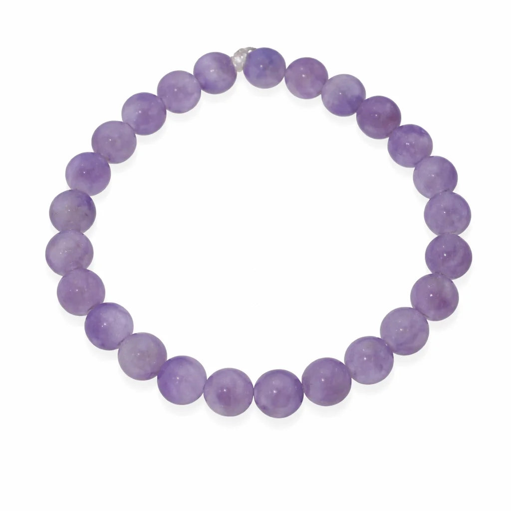 Lys Lilla Ametyst Armbånd