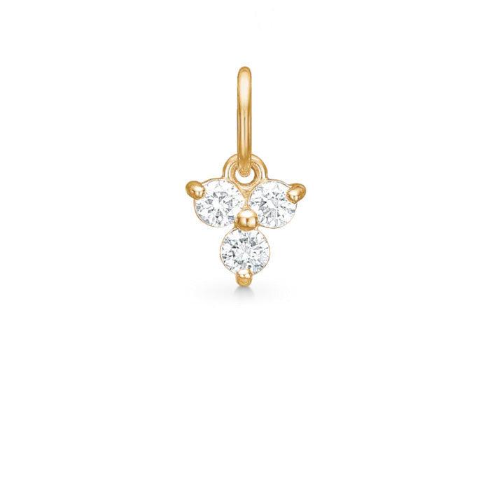 Fryd diamant vedhæng - 18kt Rødguld