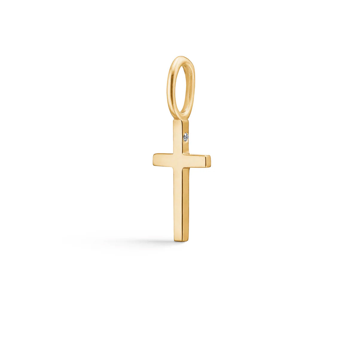 Symbols Kors vedhæng - 18kt Rødguld