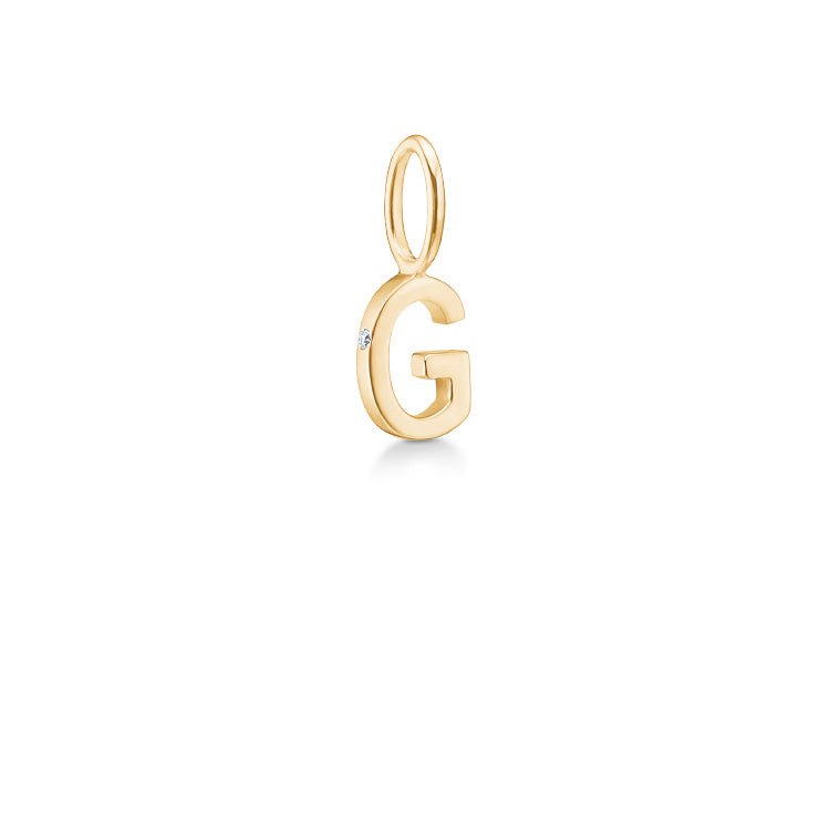 My G vedhæng - 18kt Rødguld