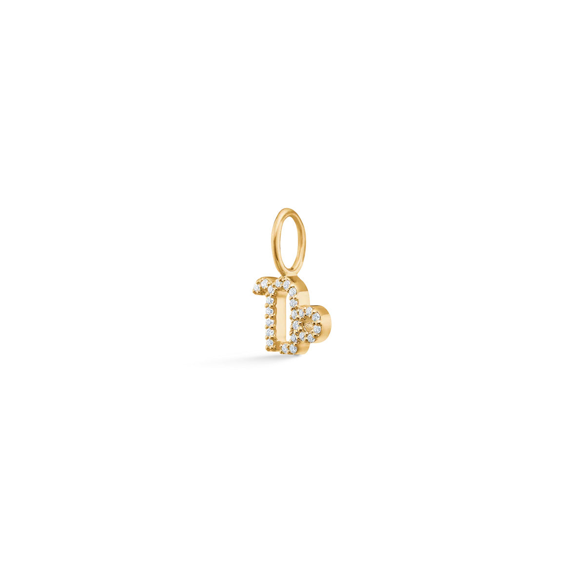 My Stenbuk diamant vedhæng - 18kt Rødguld