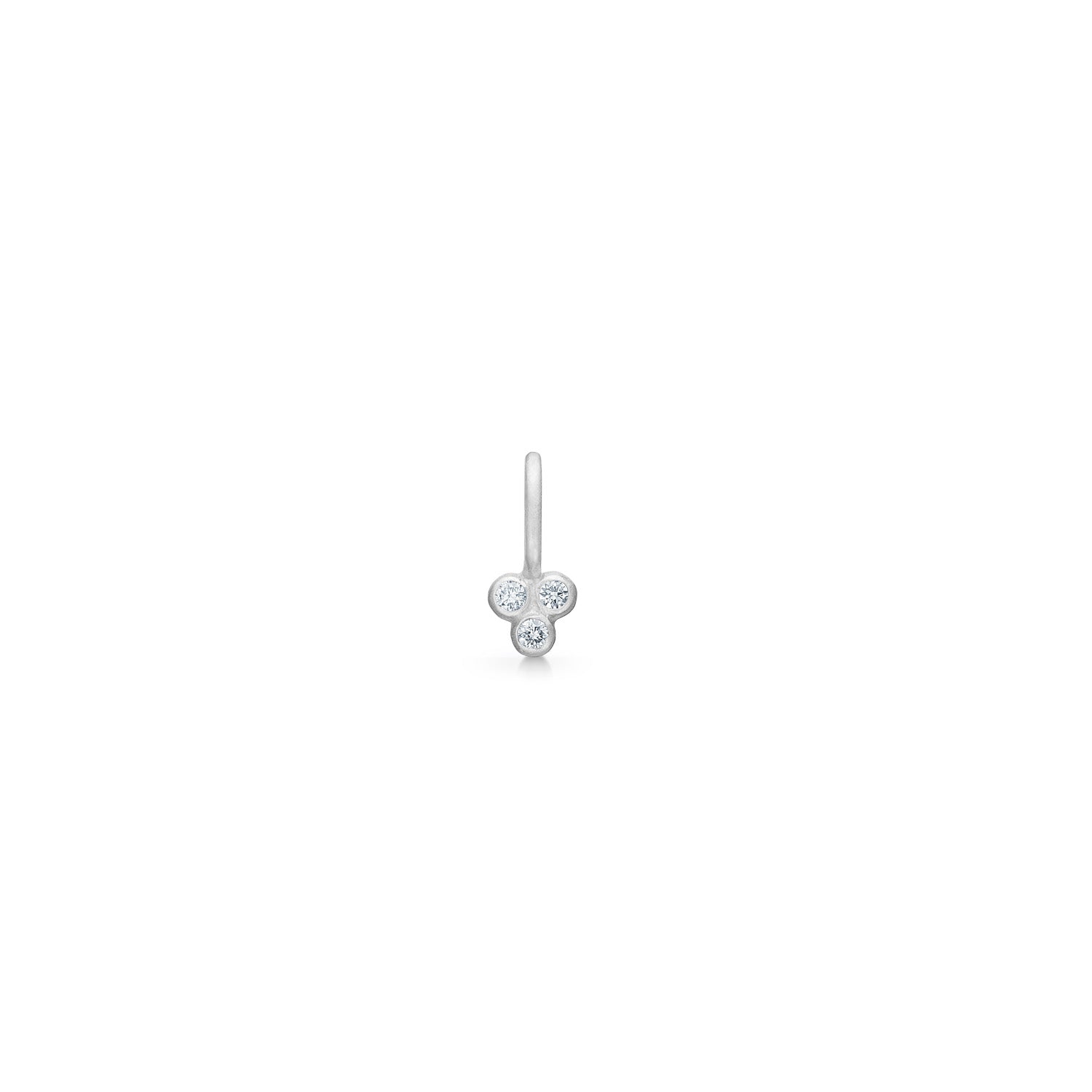 Orbit Dot vedhæng - 18kt Hvidguld