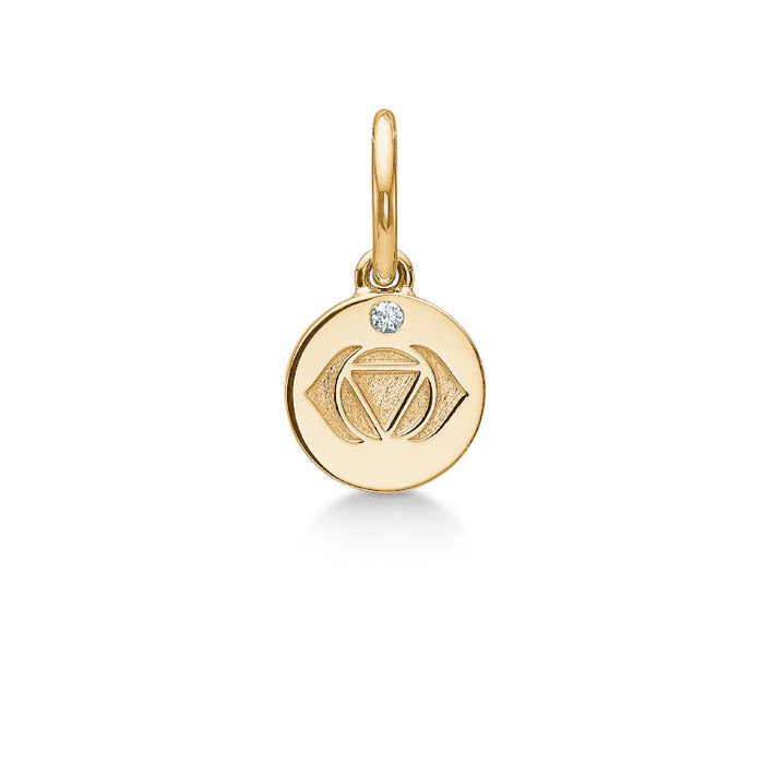 Inner Peace Pandechakra vedhæng - 18kt Rødguld