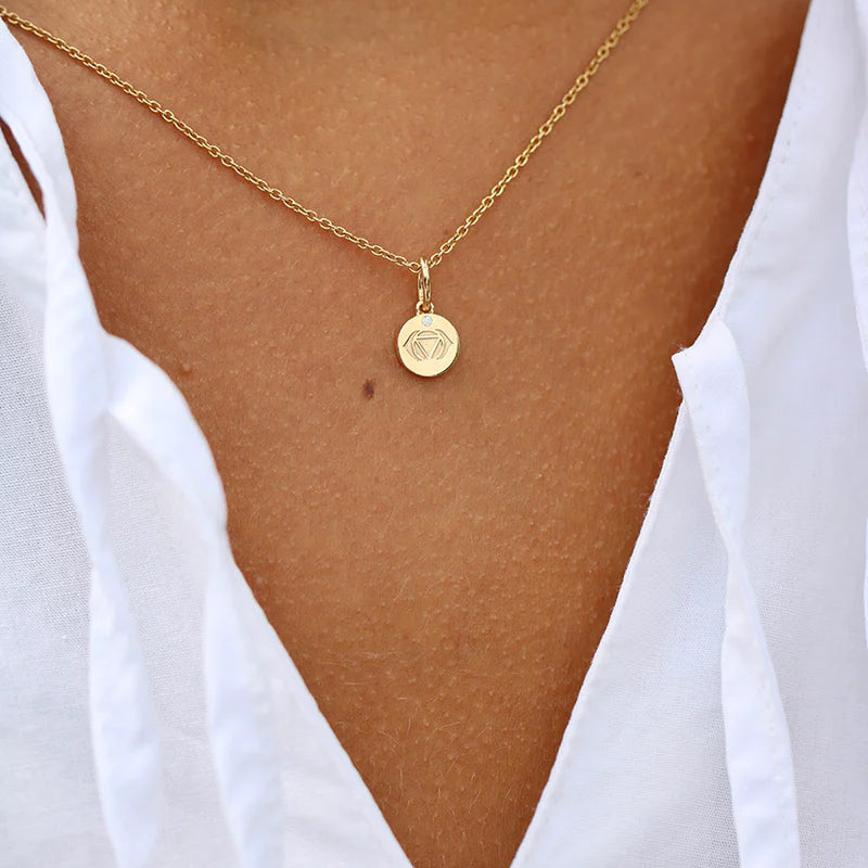 Inner Peace Pandechakra vedhæng - 18kt Rødguld