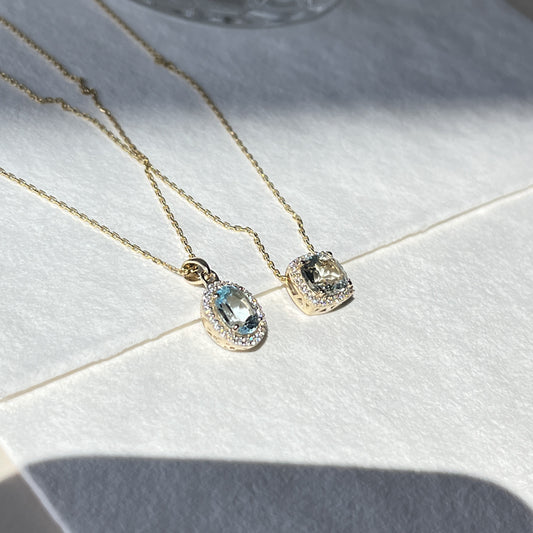 8 Karat Blue Dawn Halskæde
