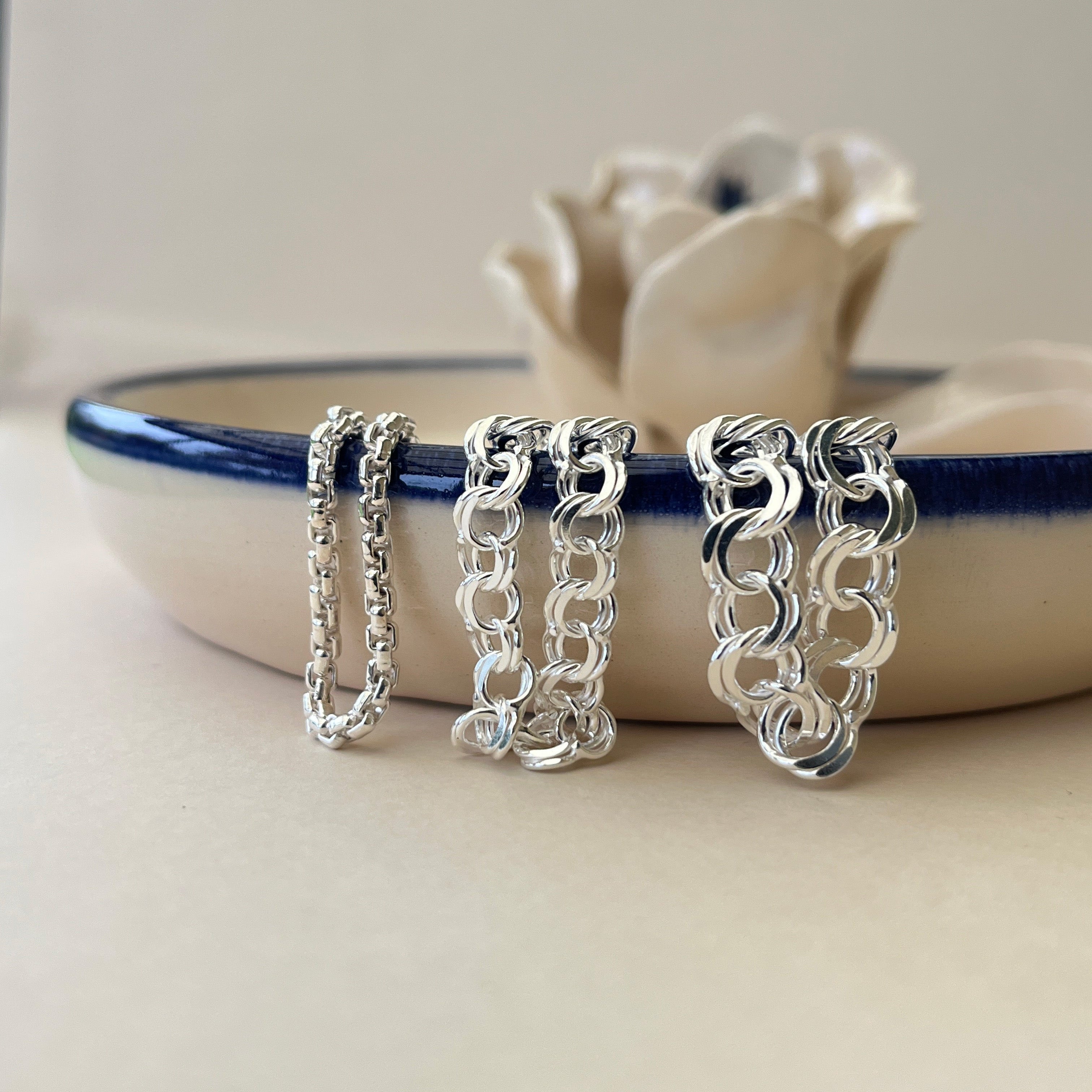 Sølv Bismark Armbånd