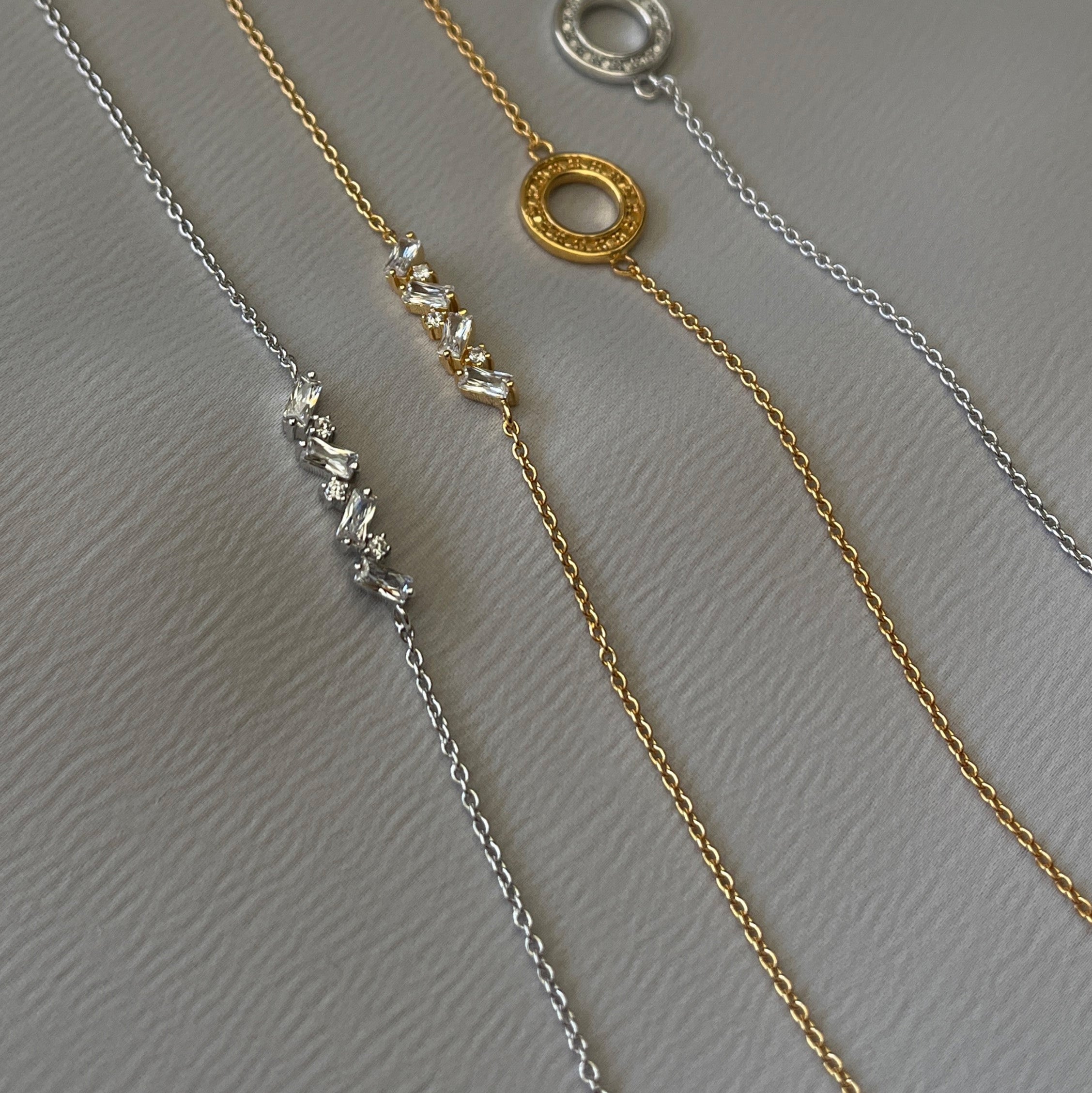 Sølv Glitrende Armbånd