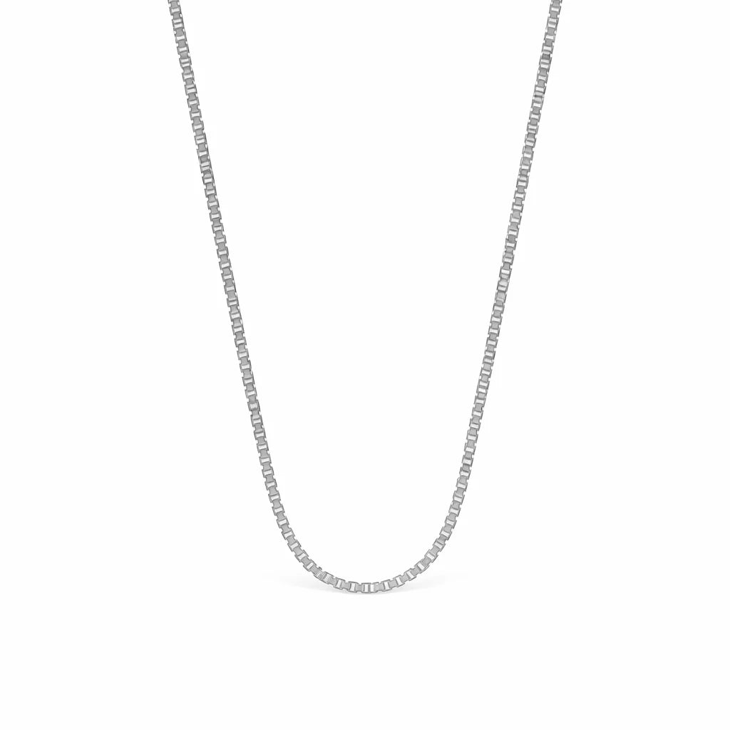 Sølv Venezia Kæde 80cm