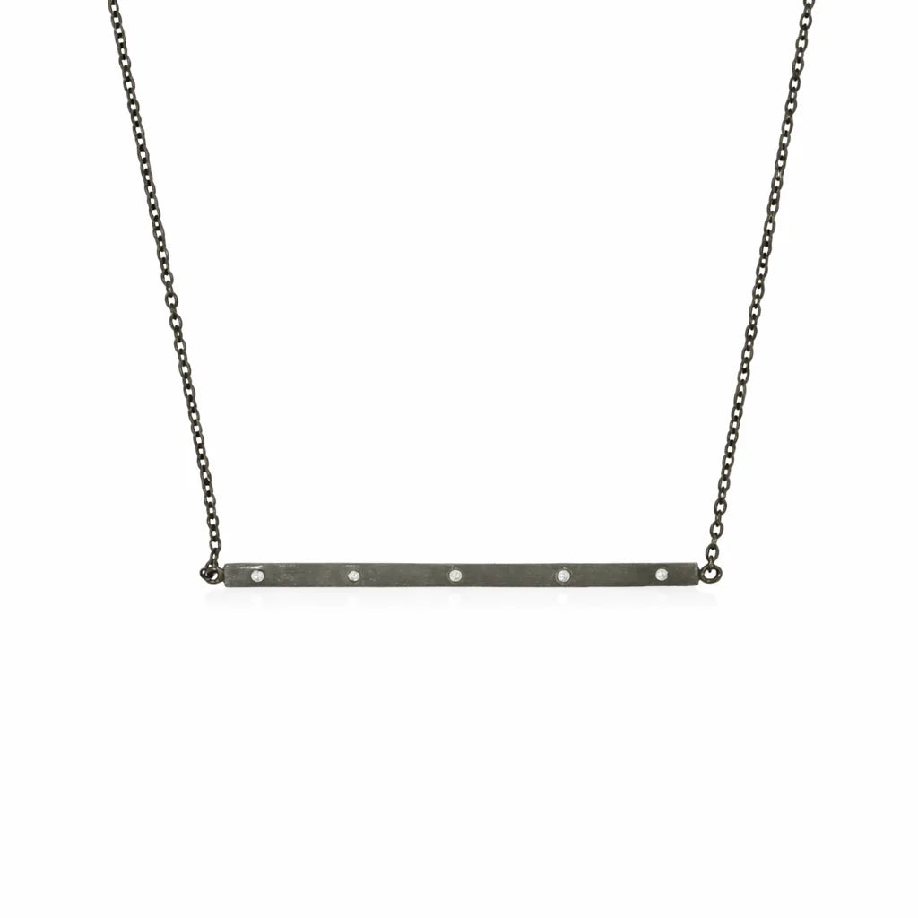 Oxyderet Stav Halskæde