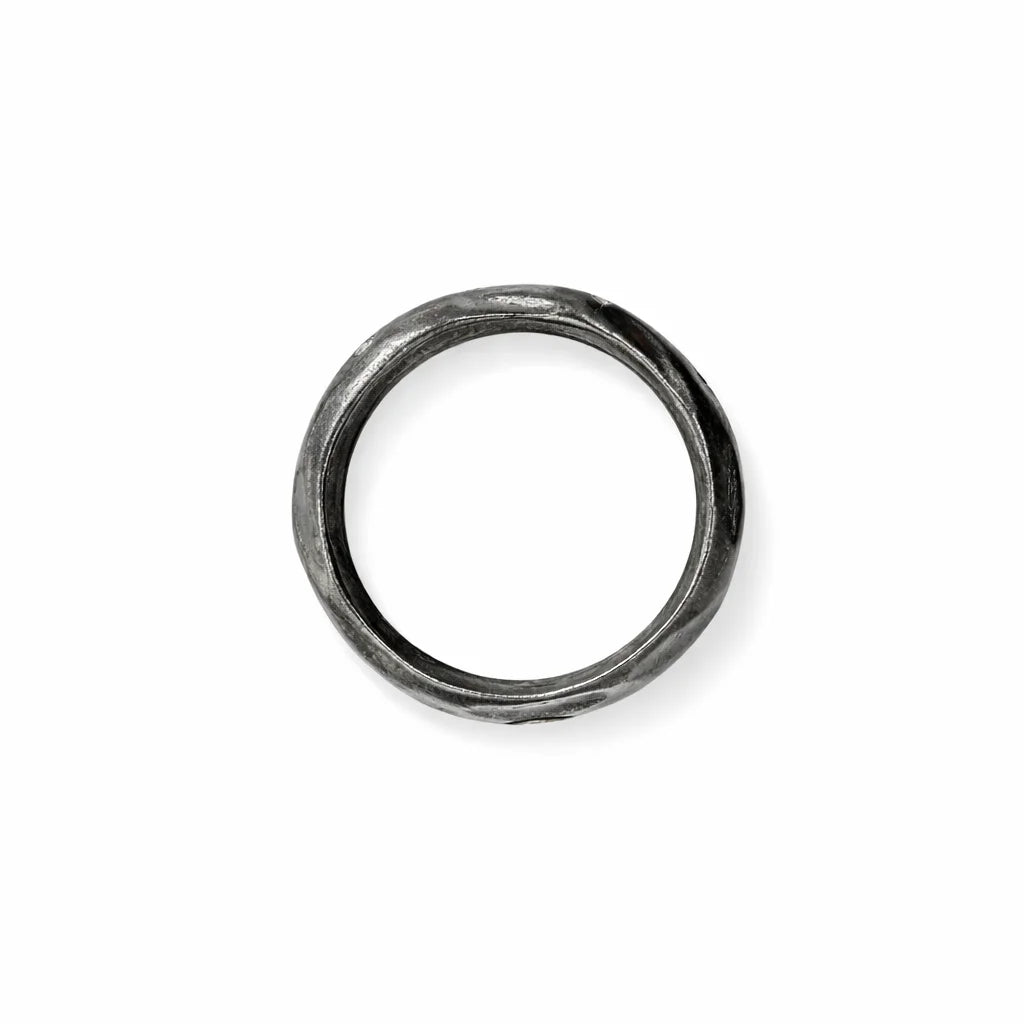Oxyderet Organisk Bølget Ring