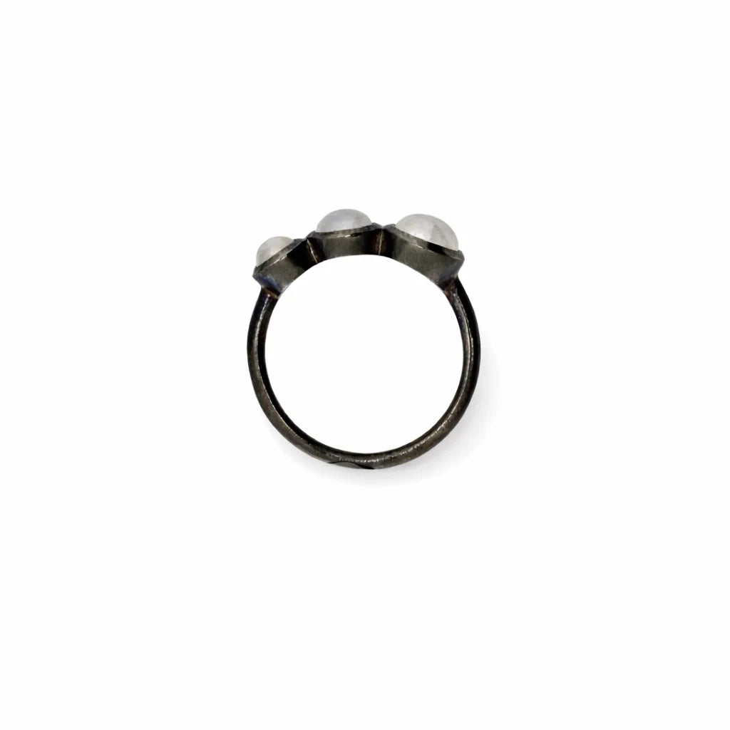 Oxyderet Kugle Ring