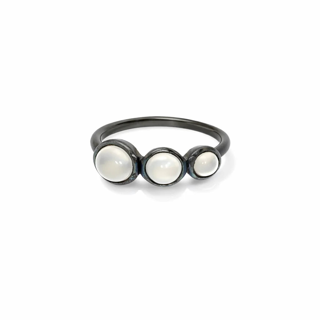 Oxyderet Kugle Ring