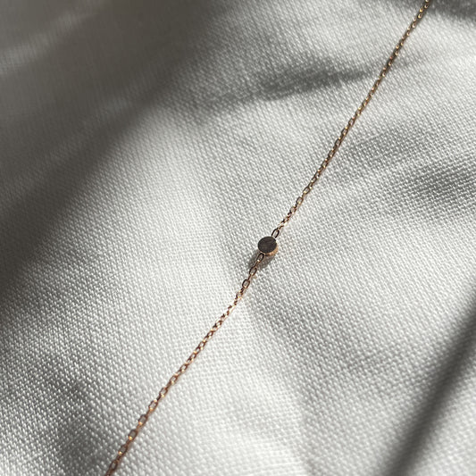 Rosaforgyldt Mini Plade Armbånd