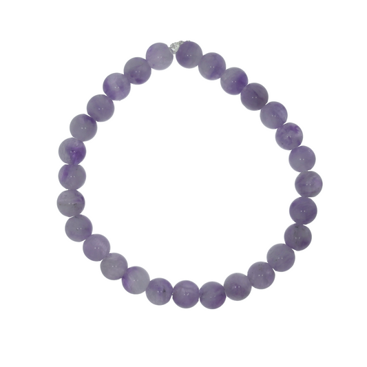 Lys Lilla Ametyst Armbånd