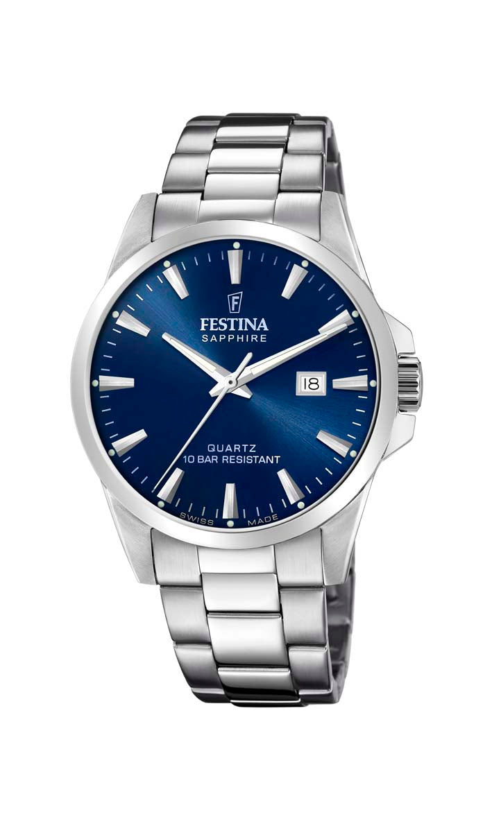FESTINA SWISS MADE CLASSIC STEEL